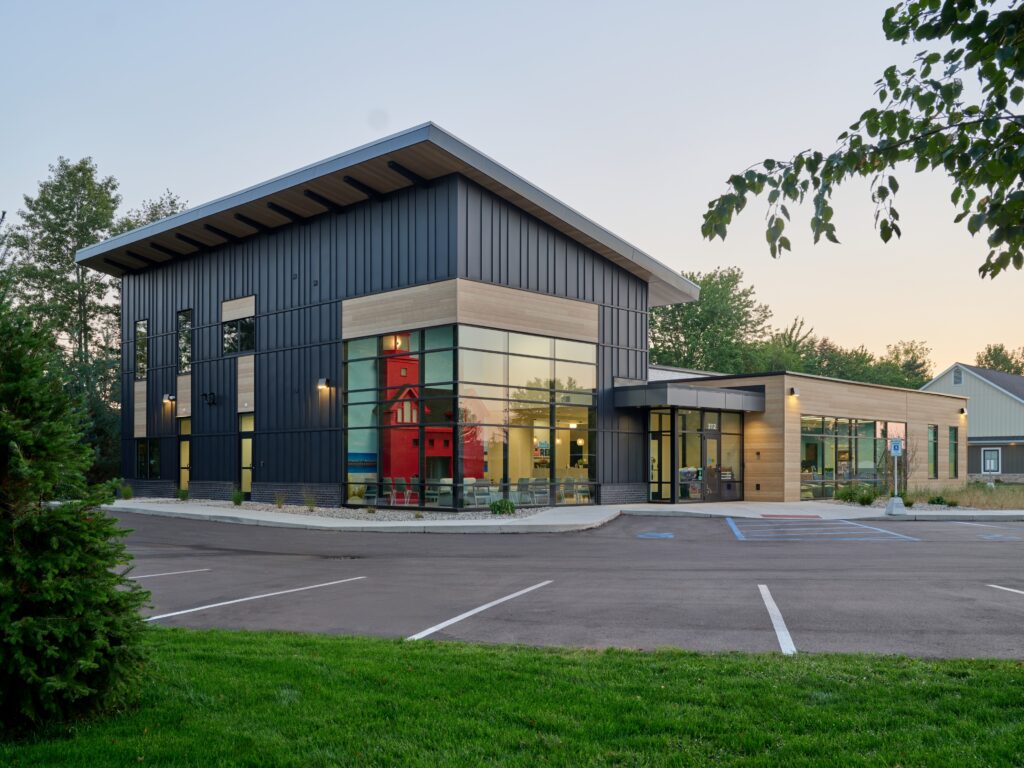 Cedar Color Samples Little Red Dentistry | MAC Metal Architectural